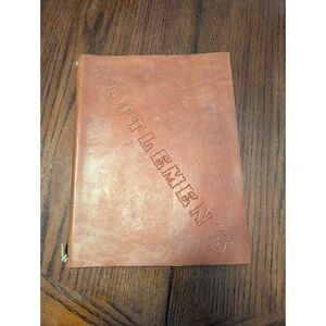 Ray Holes Saddle Co Notebook Cover Leather Cowhide Book Cover Cattlemans